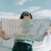 Woman Looking At The Map